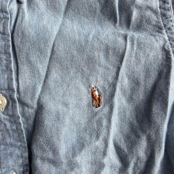 Ralph Lauren Icon Logo Shirt Youth Medium - Picture 3 of 4